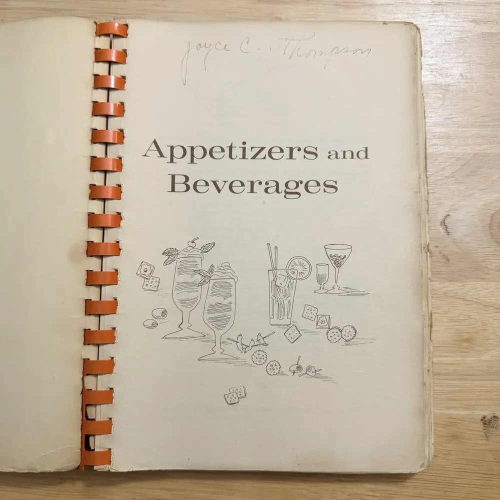 This Is My Best Recipe Vintage Cookbook Paperback Spiral Bound